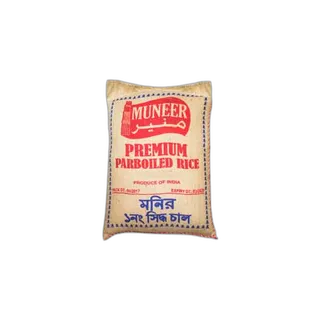 Muneer Parboiled Rice, 5kg