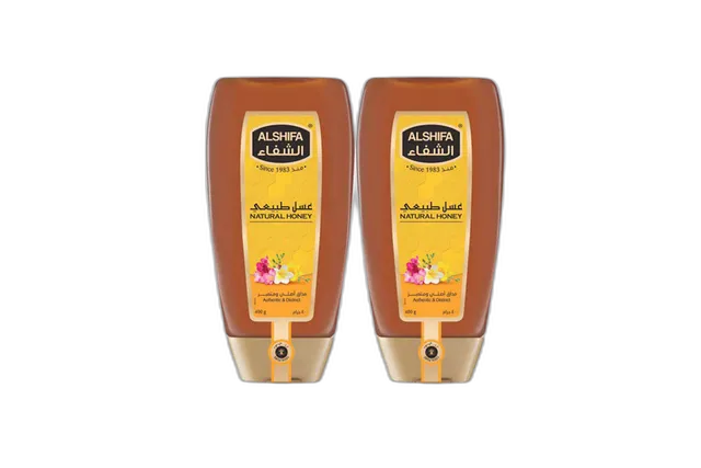Beez Al Shifa Kashmir Pure Honey Indian 2 x, 400g