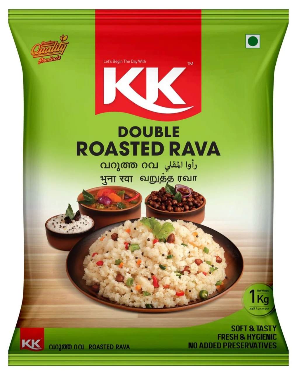 K Roasted Rava, 1kg