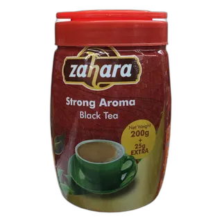 زهرة شاي أسود 200 جم + 25 جم برطمان