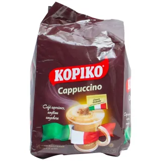 Kopiko Cappuccino Coffee 10 x, 25g
