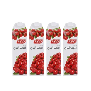 Kdd Red Grape Juice, 1L*4 Pack