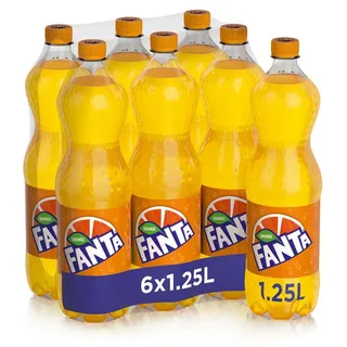 Fanta Orange Rglr Pet 6 x, 2.5L