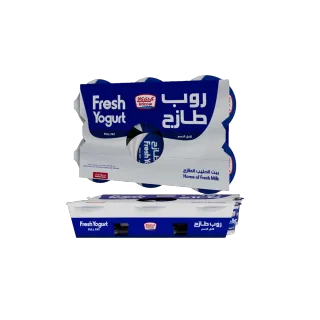 KD Cow Full Cream Fresh Yoghurt 6 x, 170ml