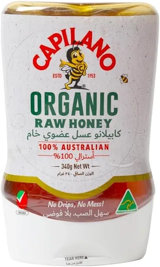 كابيلانو عسل عضوي مقلوب 340 جم