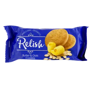 Nabil Relish Butter & Oat Cookies, 42g