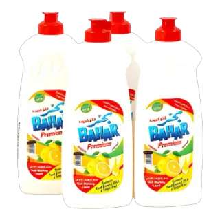 Bahar Dish Wash Liquid Lemon 4 x, 400ml