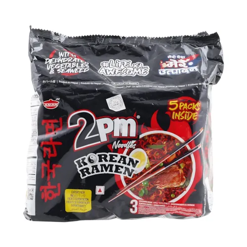 2pm Korean Ramen Noodles 5 x, 100g