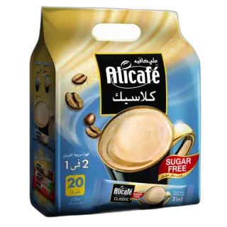 علي كافيه 2 في 1 قهوة كلاسيكية 20 x 12 جم