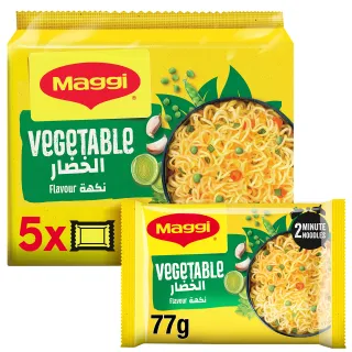 Nestle Maggi 2minutes Vegetable Noodle 5 x, 77g