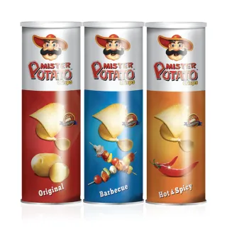 مستر رقائق البطاطس المتنوعة 2 x 160 جم