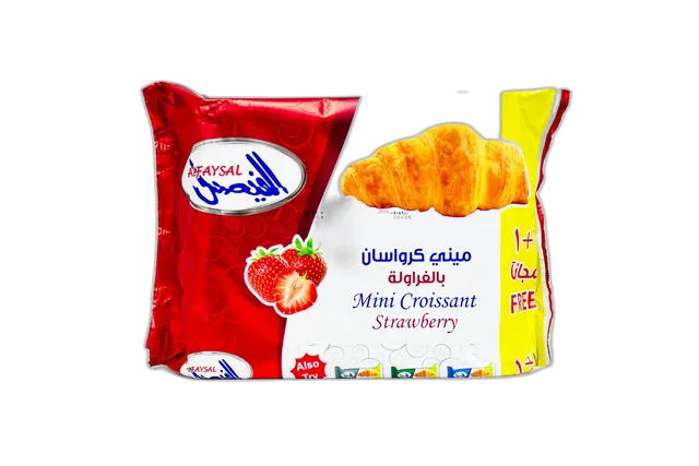 الفيصل ميني كرواسون بالفراولة 25 جم