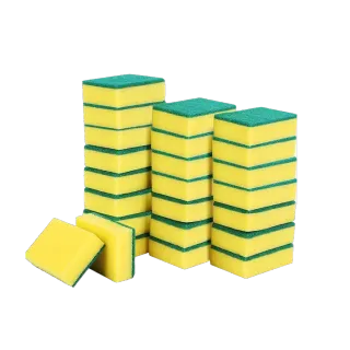 3 cm Thickness Sponge with Scrubber (20 pcs/BAG)