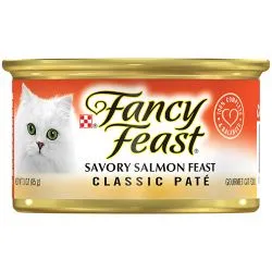 Purina Fancy Feast Savory Salmon Classic Cat Food