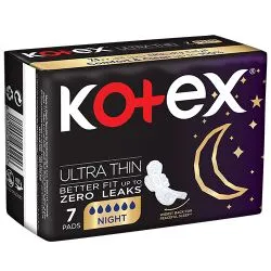 Kotex Ultra Night time With Wings Sanitary Pads