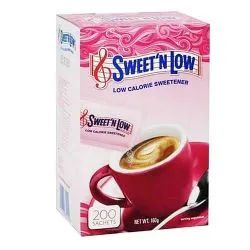 Sweet'N  Low calorie sweetener 200 Sachets