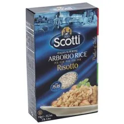 Riso Scotti Italian Superfine Arborio Rice Risotto