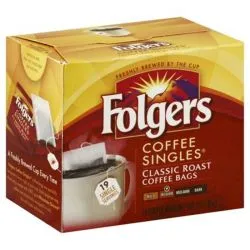 Folgers Singles Classic Roast Coffee