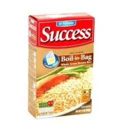 Success 10 Minute Boil In Bag Whole Grain Brown Rice
