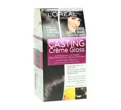 L'Oreal Paris Casting Creme Gloss 200 Ebony Black 1pc