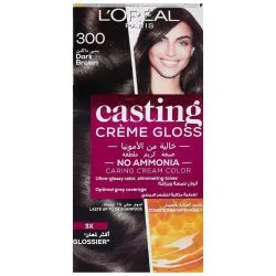 L'Oreal Paris Casting Creme Gloss 300 Dark Brown 1pc