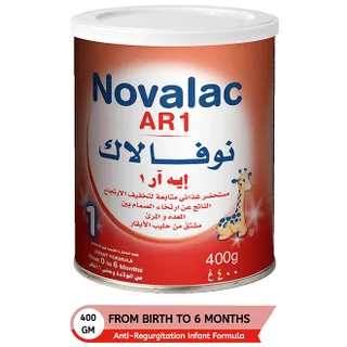 Novalac AR1 Anti-Regurgitation Infant Formula From 0-6 Months 400g