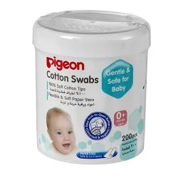 Pigeon Thin Stem Cotton Swabs