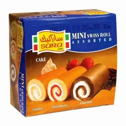 Sara Cake Assorted Mini Swiss Roll