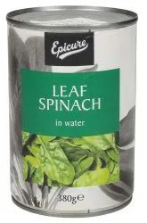 Epicure Leaf Spinach In Water