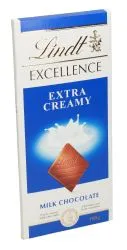 Lindt Excellence Extra Creamy Milk Chocolate 100g