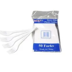Bono Plastic Fork White