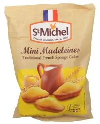 St Michel Mini Madeleines Traditional French Sponge Cake
