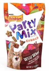 Friskies Party Mix Wild West Crunch Purina Cat Treats