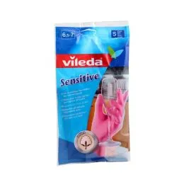 Vileda Sensitive Cotton Gloves - Small