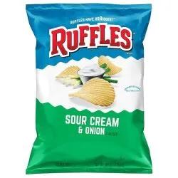 Ruffles Sour Cream & Onion Potato Chips 184.2g