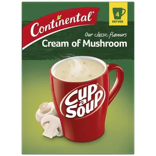 Continental Cup A Soup Cream Of Mushroom