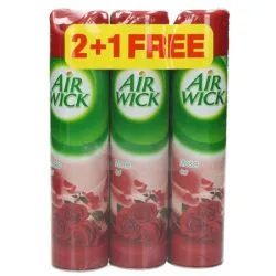 Air Wick Rose Air Freshener 2 + 1 Free
