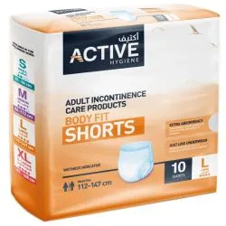 Active Hygiene Adult Diapers Shorts Large 112 - 147 Cm