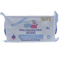 Seba Med Baby Cleansing Wipes Extra Sensitive