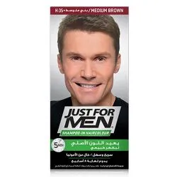 Just For Men Shampoo-In Hair Color Meduim Brown H-35