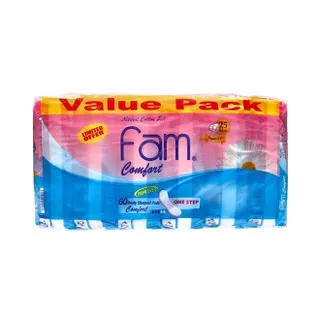 Fam Comfort Natural Cotton Feel Sanitary Pads