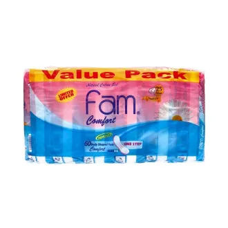 Fam Comfort Natural Cotton Feel Sanitary Pads