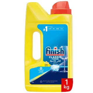 Finish Dishwasher Powder Lemon Sparkle Scent 1kg