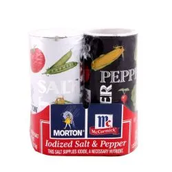 Morton Salt And Pepper Shakers