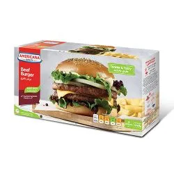 Americana Beef Burgers With Arabic Spices