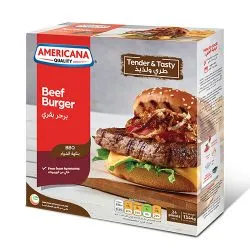 Americana Squared Beef Burger Barbeque