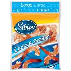 Siblou Large Cooked Shrimps 500g