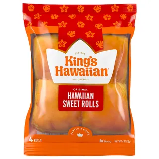 King's Hawaiian Origina Sweet Rolls 4 Pack