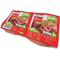 Americana Dual Pack Olives Beef Mortadella
