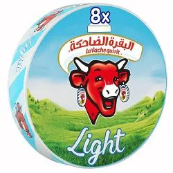 البقرة الضاحكة جبنة مثلثات لايت 8 قطع
